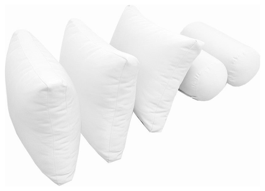 S3 Queen Size 6PC Knife Edge Daybed Mattress Cushion Bolster Complete Set AD106