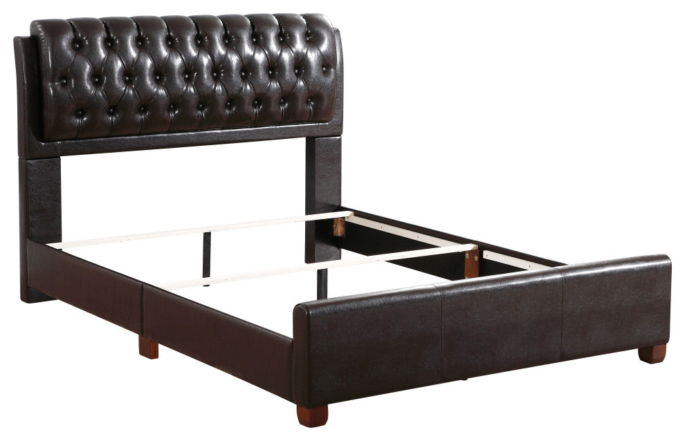 Bed, Cherry, Queen
