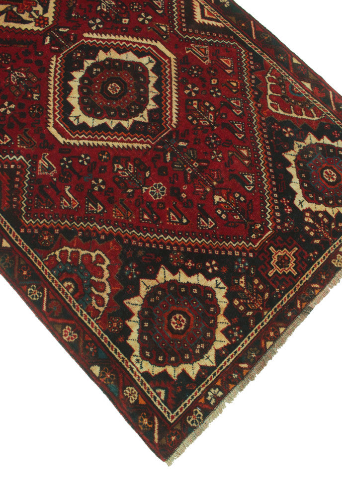 Vintage Distressed Noorzay Red Runner