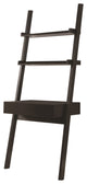 Benzara BM172239 Ladder Desk With One Drawer, Cappuccino