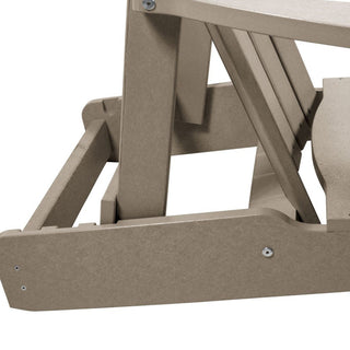 Cape Folding and Reclining Adirondack Chair, Cabana Tan