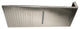 Brushed Nickel 10" Wallmount Square Waterfall Rain Shower Head