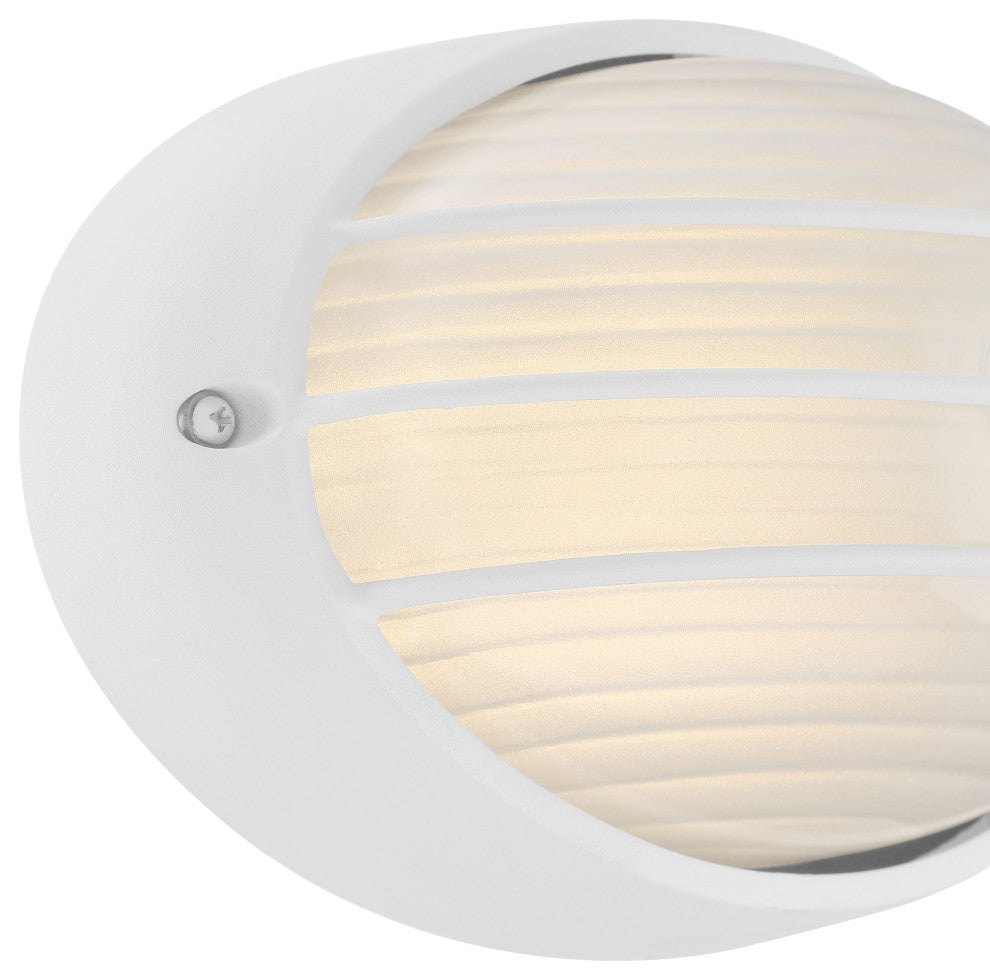 Access Lighting 20280LEDDMG-OPL Cabo 5" Tall LED Outdoor Wall - White