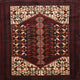 Ahgly Company Indoor Square Traditional Area Rugs, 8' Square