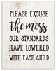 Funny Word Home Family Te"xtured Design, 10"x15"