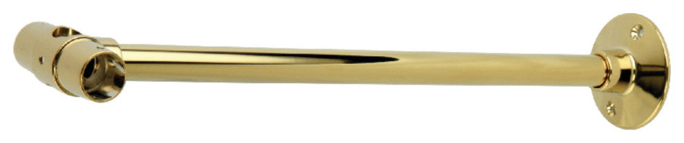 Kingston Brass 12" Wall Support, Polished Brass