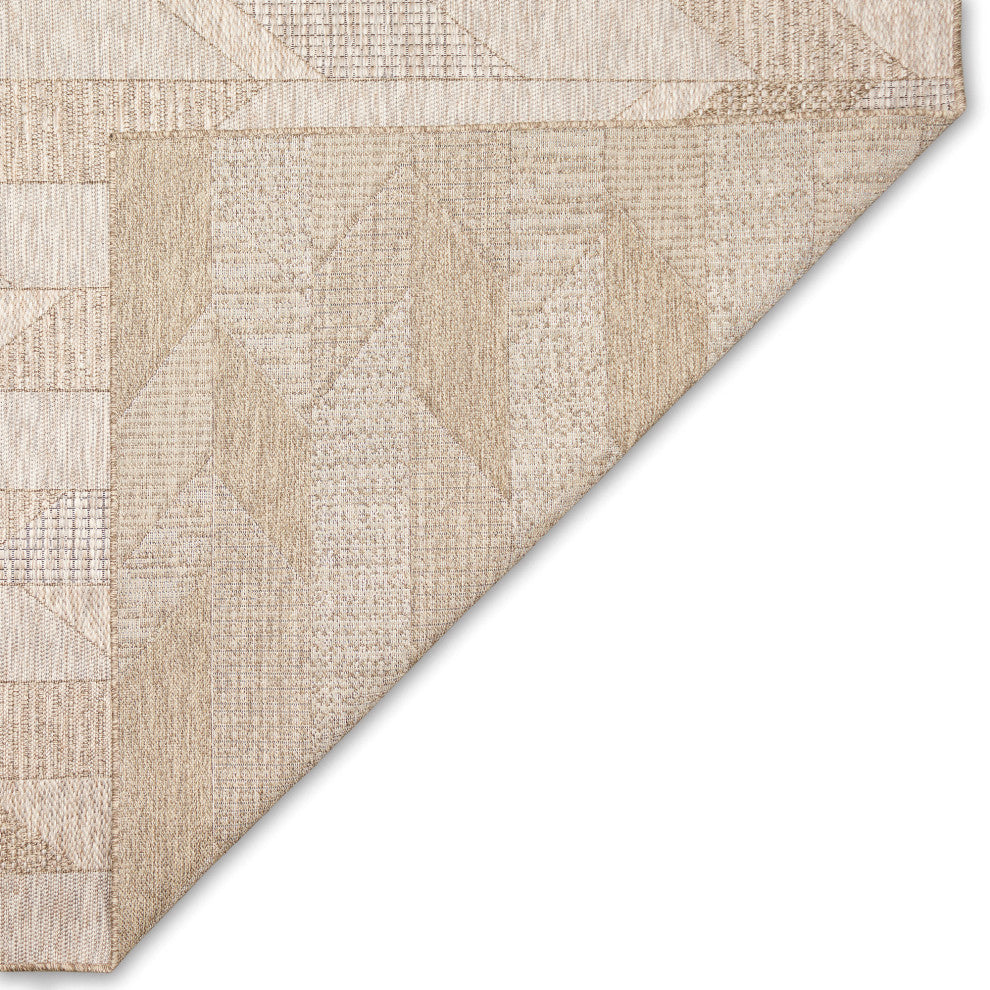 Orly Angles Indoor/Outdoor Rug Natural 1'11"x7'6"