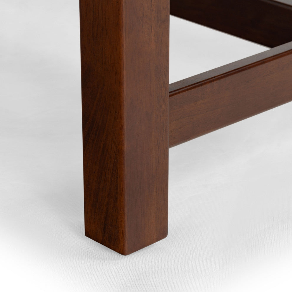 Safavieh Couture Rhylee Extendable Dining Table, Walnut