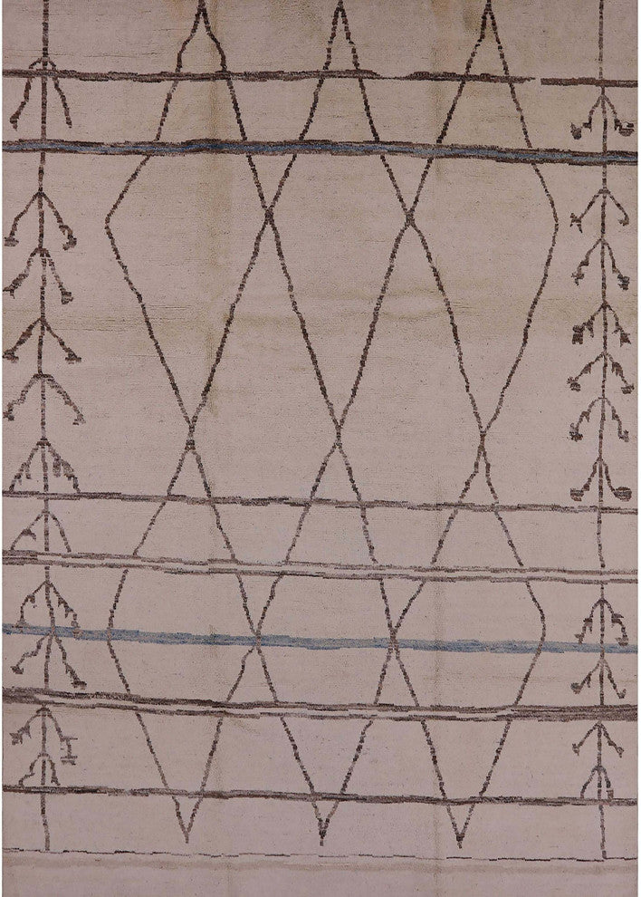Ahgly Company Indoor Rectangle Mid-Century Modern Area Rugs, 4' x 6'