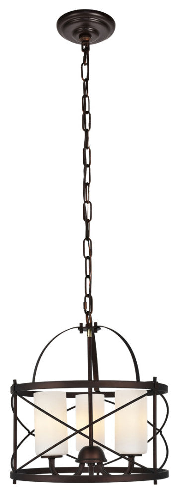 Living District LD5013D16DCB Orchid 3-Light Pendant