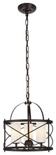 Living District LD5013D16DCB Orchid 3-Light Pendant