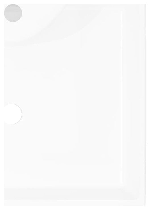 vidaXL Bathroom Sink Wash Basin Bath Sink Ceramic with Faucet Hole White Square