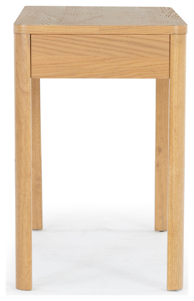 Safavieh Couture Gabrietta 2 Drawer Wood Desk, Natural/Black