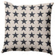 Stars Polyester Indoor Pillow, Blue, 26"x26"