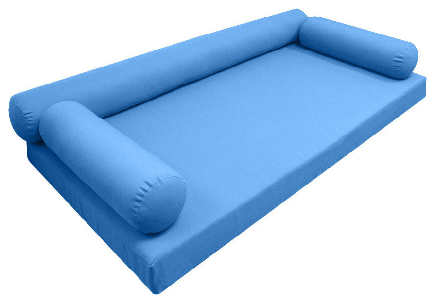 Style6 Twin-XL Knife Edge Mattress Bolster Pillow Outdoor Slip Cover ONLY AD102