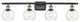 Innovations 516-4W-BAB-G122-6-LED 4 Light Bath Vanity Light, Black Antique Brass