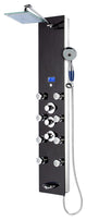 Blue Ocean 52-inch Aluminum SPA331B Thermostatic Shower Panel