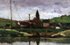 Paul Cezanne View of Bonnieres Wall Decal