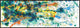 88x30 Smile Again III, Framed Artwork, Espresso