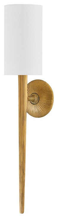 Anthia 1-Light Wall Sconce, Vintage Brass