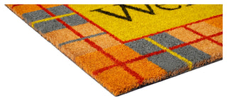 Calloway Mills 107601729 Fall Plaid Doormat, 24x36