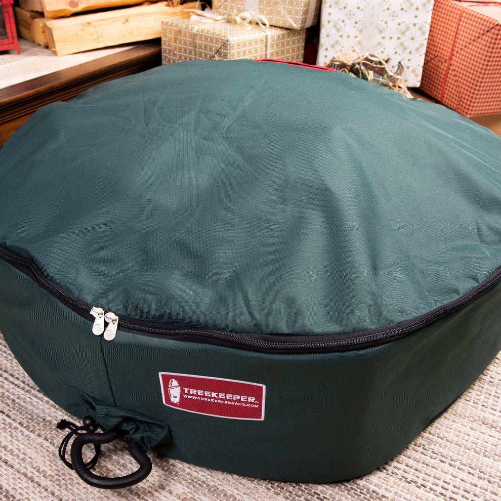 36" Padded Christmas Wreath Storage Container