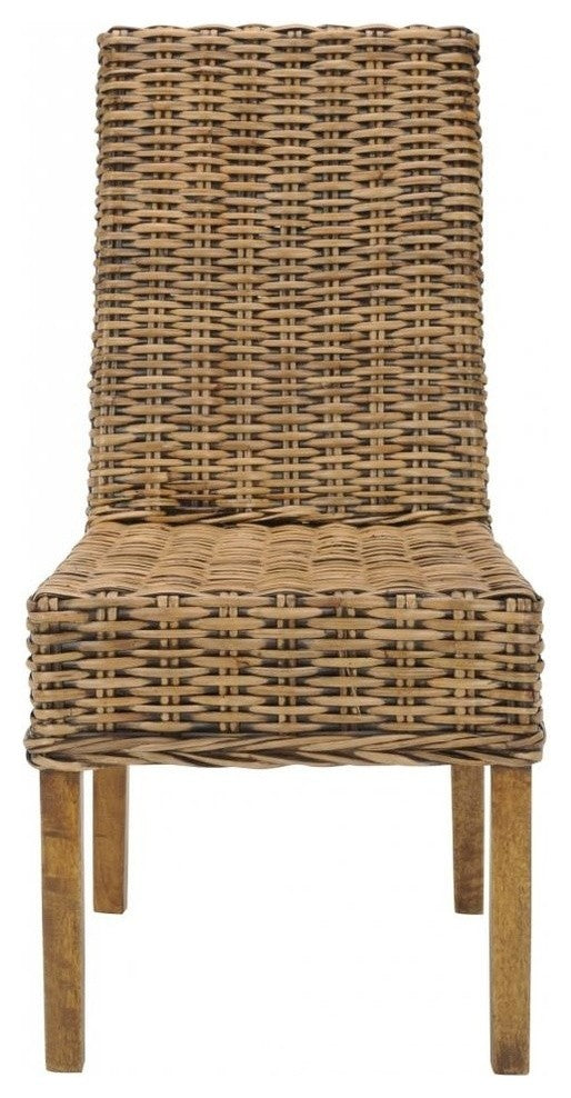 Safavieh Sanibel Side Chairs, Set of 2, Brown