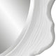 Uttermost Sea Coral White Round Mirror
