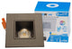 NICOR DQR2-10-120-3K-OB-BF 2" Square LED Downlight, 3000K