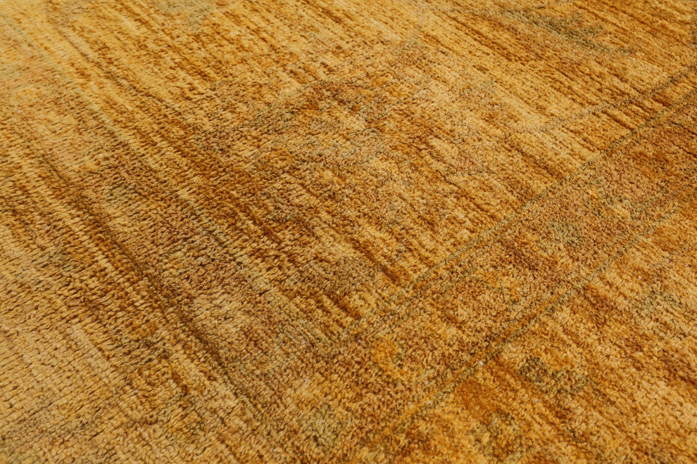 6' 2" X 9' 2" Full Pile Overdyed Hand-Knotted Wool Rug - PR2438