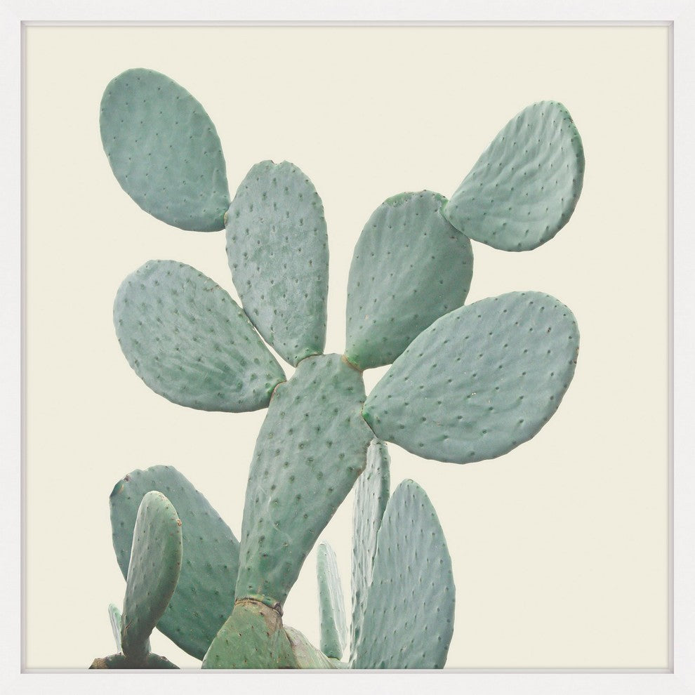 "I Love Cacti" Framed Painting Print, 32"x32"