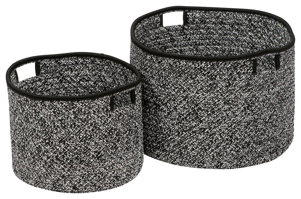 Casablanca Basket - Black 15"x15"x12"