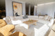 Nova Domus Osaka Faux Marble + Natural Ash Coffee Table