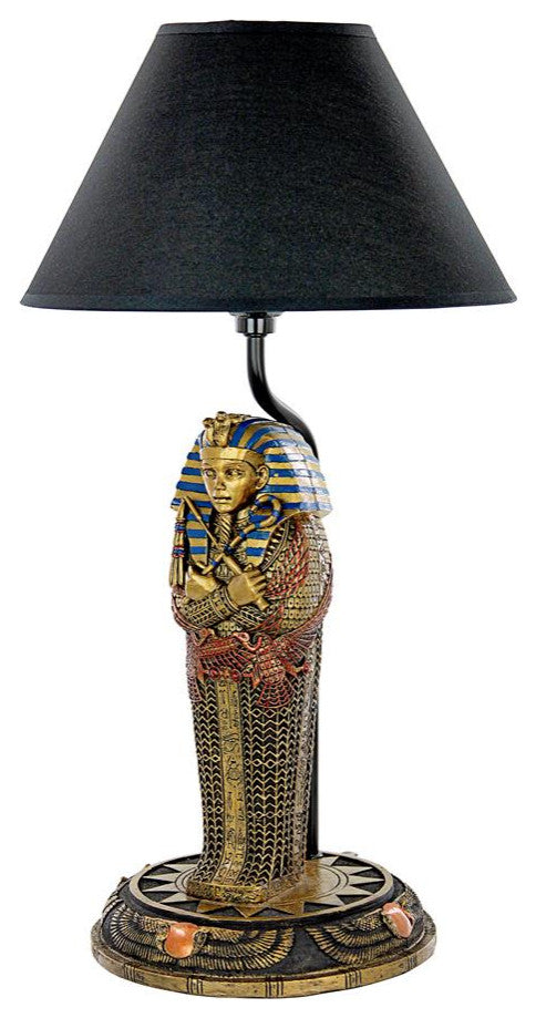 Design Toscano King Tut Sarcophagus Table Lamp