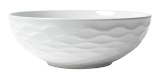 White 17" Decorative Round Vessel Above Mount Ceramic Sink