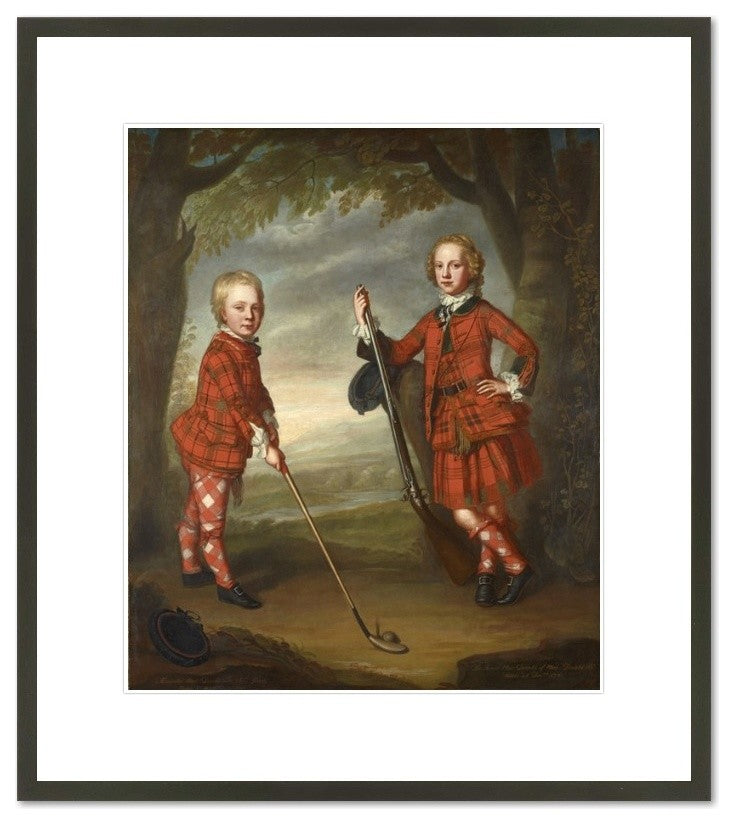 Sir James Macdonald 1741-1765 and Sir Alexander Macdonald 1744-1810