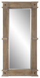 Uttermost 09799 McAllister Natural Wood Oversized Mirror
