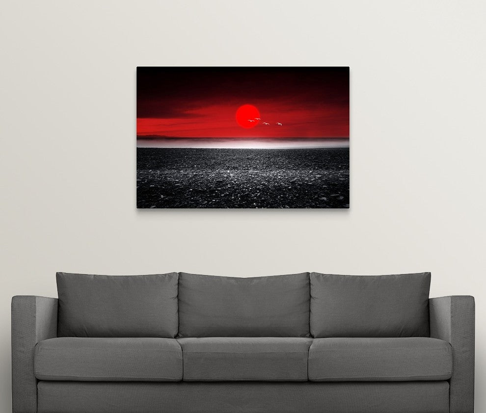 "Ride on Time" Wrapped Canvas Art Print, 48"x32"x1.5"