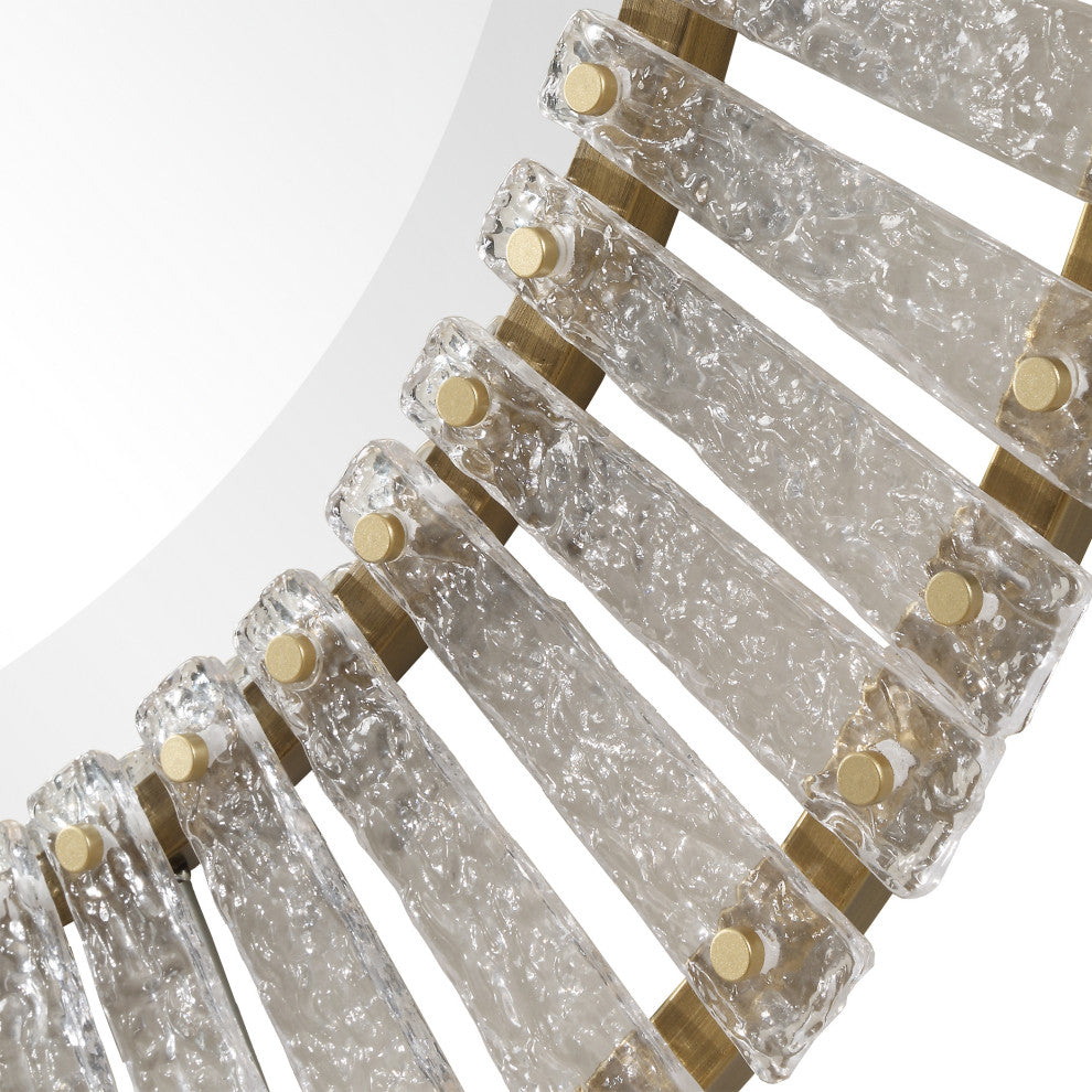 Uttermost - 09997 - Mirror - Denali - Brushed Gold Iron