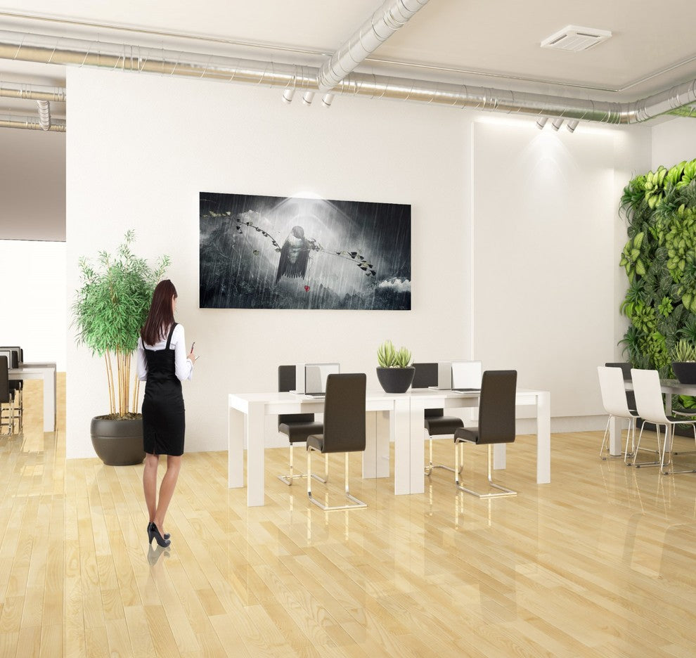 Epic Graffiti "Reach" by Cameron Gray, Giclee Canvas Wall Art, 20"x40"