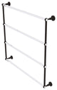 Pacific Grove 4 Tier 36" Ladder Towel Bar with Twist Accents, Oil Rubbed Bronze
