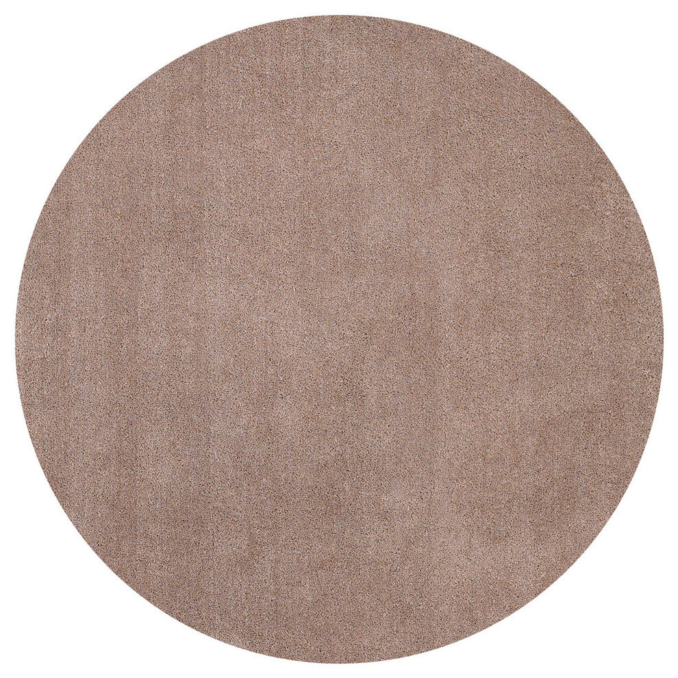 Bliss 1551 Beige Shag, 8' Round
