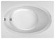 Drop, Soaking Bath Biscuit 59.75x41.5x18.75