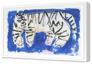Kool Kats 5 Fine Art Print, White, 24"x35"