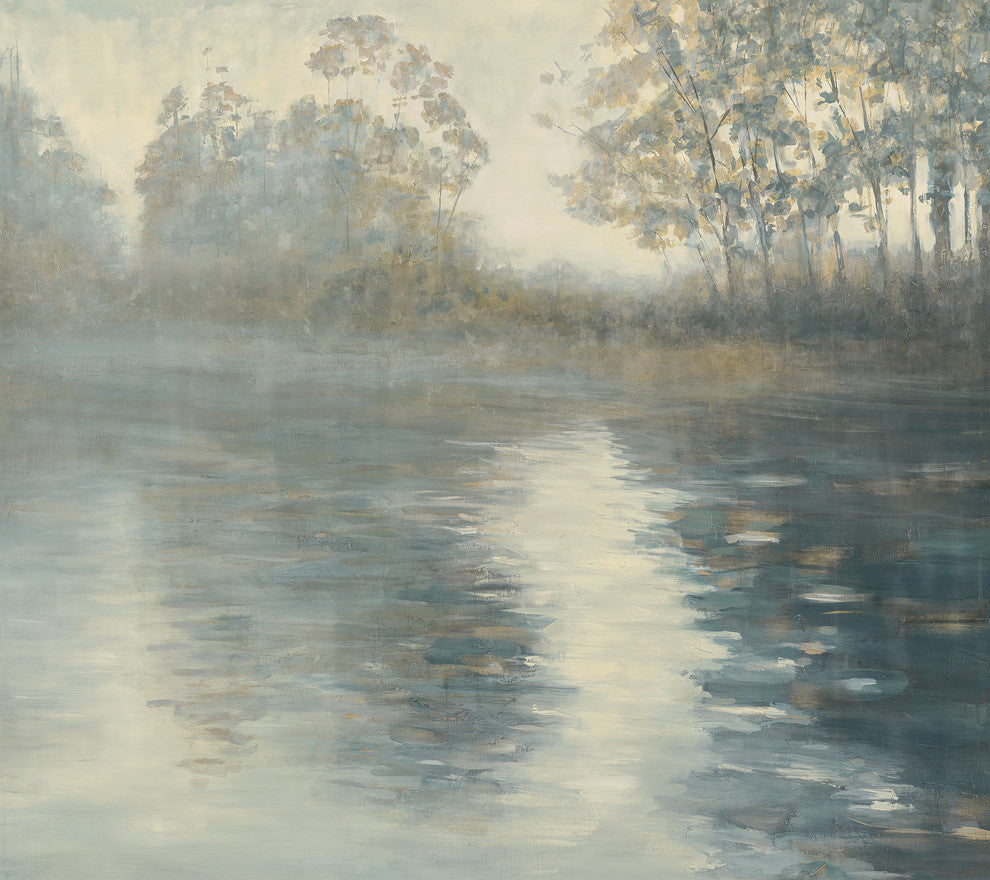 River of Gold, 45"x40", Gallery Wrapped
