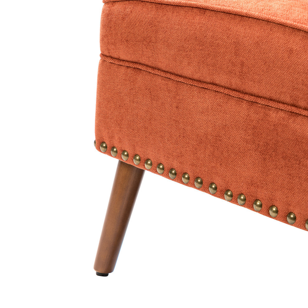 Armchair Set of 2, Orange