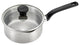 Excite Stainless Steel Covered Sauce Pan, 3-Quart, Silver
