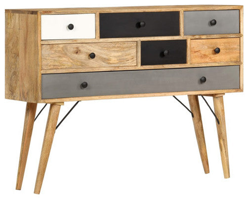 vidaXL Sideboard Buffet Console Table Sideboard with Drawers Solid Wood Mango