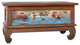 vidaXL Coffee Table End Table Accent Sofa Table Furniture Reclaimed Teak Wood