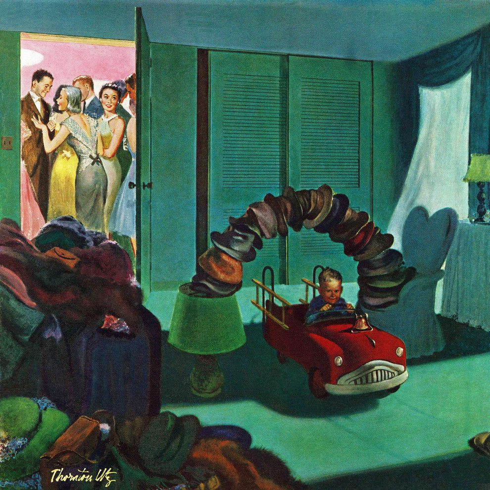 "Hat Bridge" Painting Print on Canvas by Thornton Utz